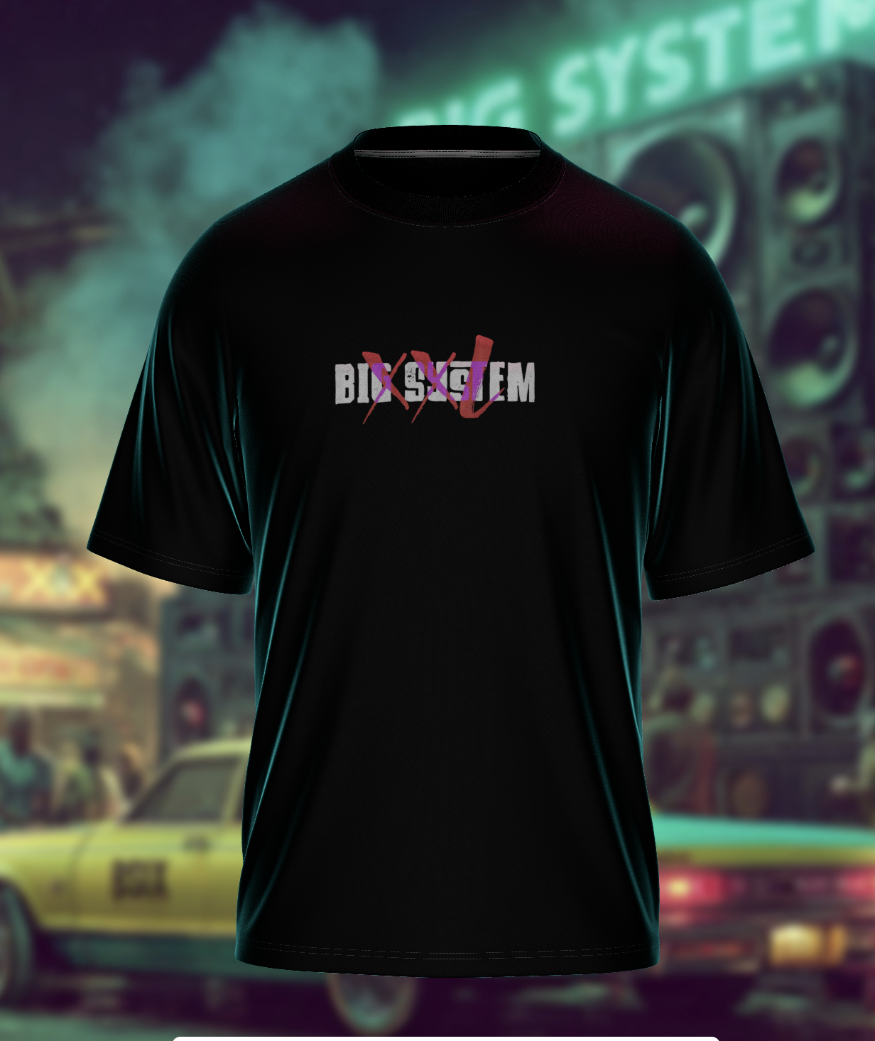 T-shirt XXL Sound System